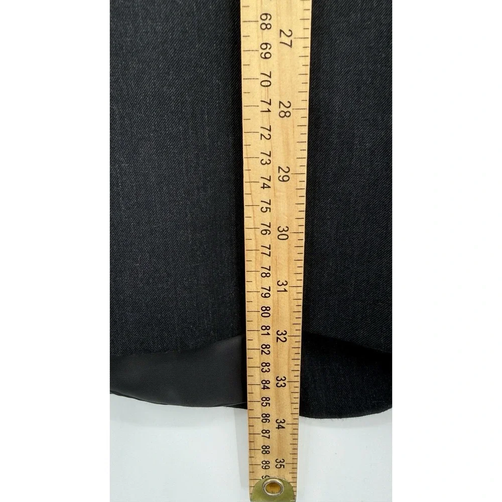 Pronto Uomo Platinum 100% Wool‎ Blazer 52L Charcoal Gray 2 Button